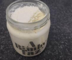 Iogurte de Banana e Coco