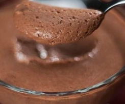 Mousse de Chocolate sem açucar