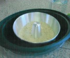 Arroz ao vapor