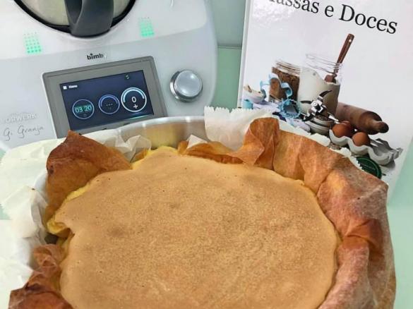 Pão de ló de Ovar em massa filo