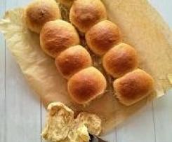 Pãezinhos Macios de Leite - Massa Mãe