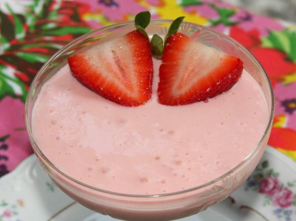 Mousse de Morango
