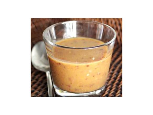 Sopa de Abóbora com Feijão Preto