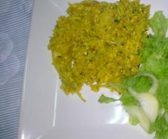 Alho francês à brás com tofu