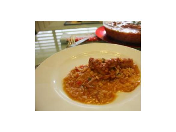 Arroz de Polvo Malandrinho (o arroz não fica partido)