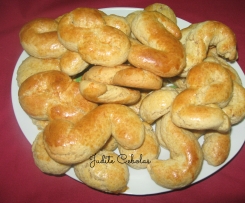 Biscoitos de limão e canela