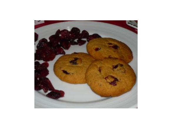 Biscoitos de Cerelac e Cranberries