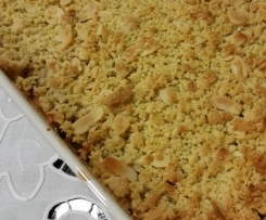 Crumble de Maçã com especiarias 