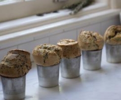 "Popovers" de Sementes de Papoila