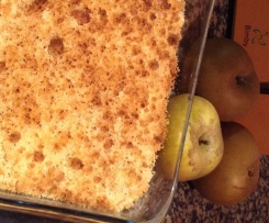 o meu Apple Crumble