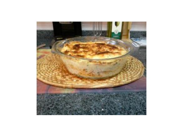 Bacalhau no Forno com Pinhões e Uva passa