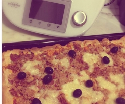 Pizza Frango Saudável