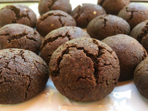 Biscoitos de Trigo Sarraceno  e chocolate Sem Gluten/ Sem Lactose