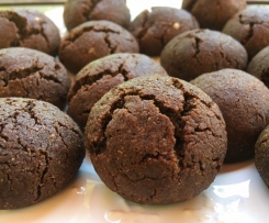 Biscoitos de Trigo Sarraceno  e chocolate Sem Gluten/ Sem Lactose