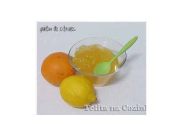 pudim de citrinos (sem ovos e sem glúten)