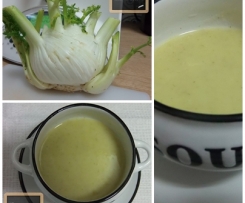 sopa cremosa de funcho