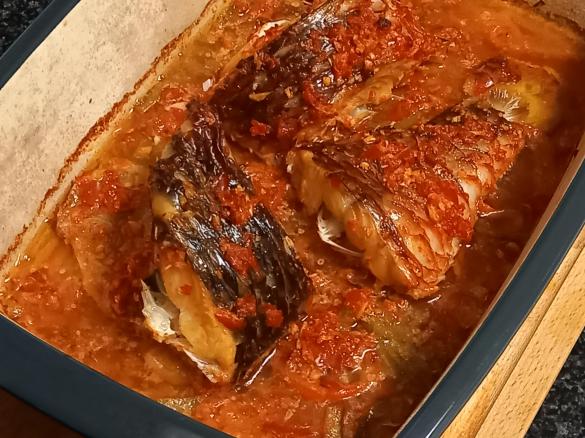 Véja assado na "Betty"