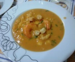 Sopa de Peixe e Camarão