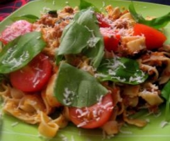 Fettuccine à Bolonhesa 