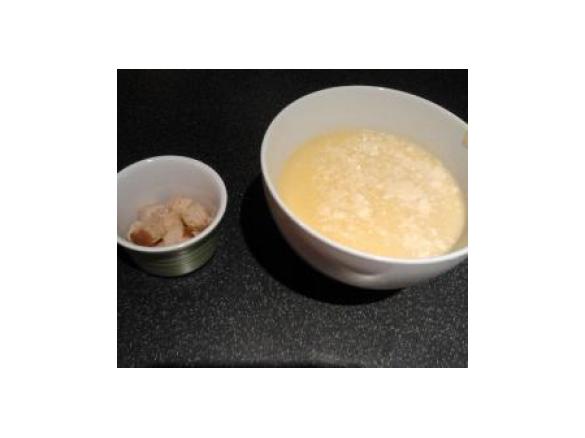 Creme de Cebola, Cougettes e Alho Frances