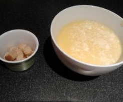 Creme de Cebola, Cougettes e Alho Frances