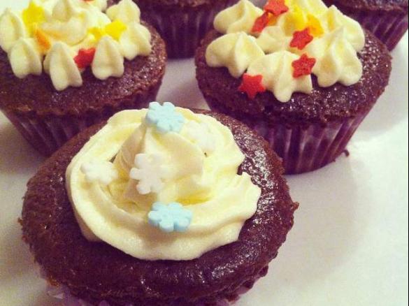 Cupcakes de Chocolate
