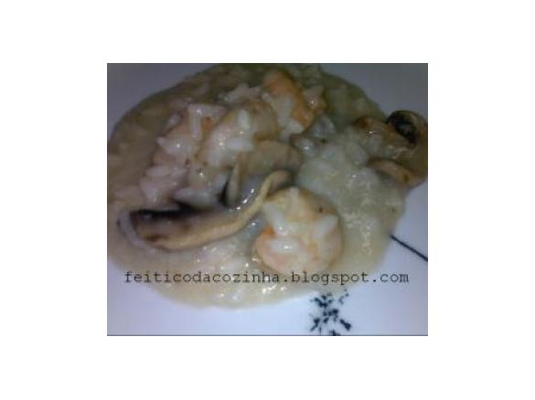 Risotto Milanesa com Camarão