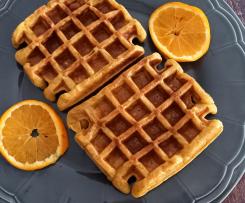 Waffles de Laranja