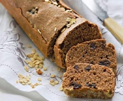 Pão de chocolate com passas