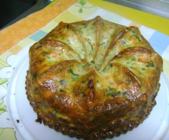 QUICHE DE LEGUMES E DELICIAS DO MAR