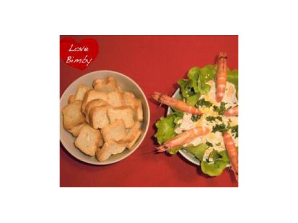 Camarão com Iogurte Light