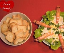 Camarão com Iogurte Light