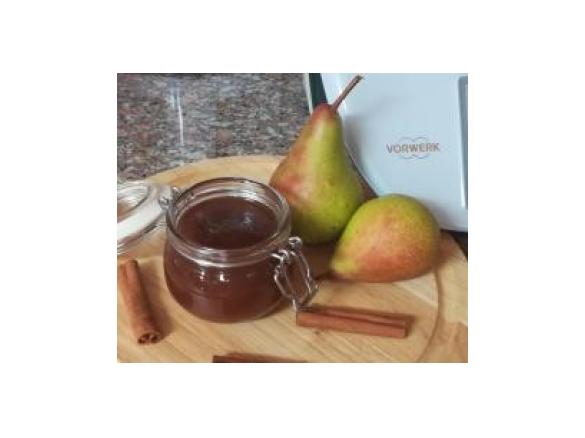 Doce de pêra com canela