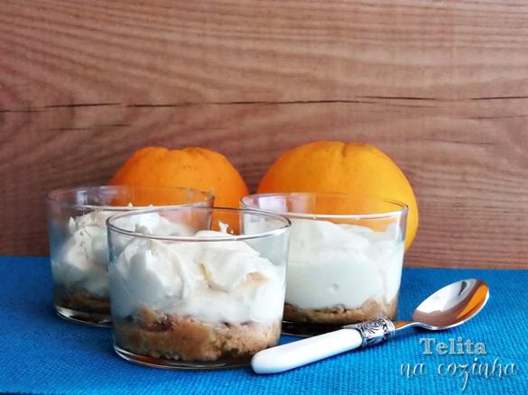 cheesecake de laranja
