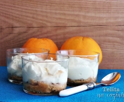 cheesecake de laranja