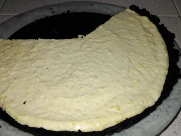 Tarte de limão com bolacha Oreo