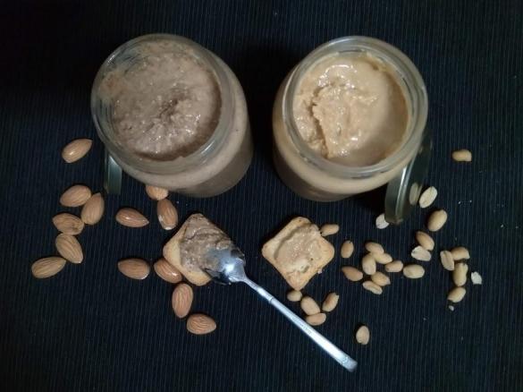 Manteiga de Oleaginosas (Amêndoa e Amendoim)