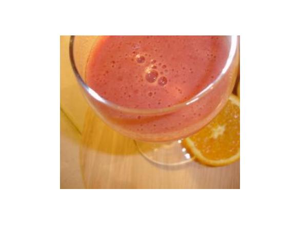 Néctar de romã e tangerina