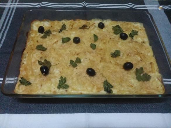 Bacalhau com Béchamel light