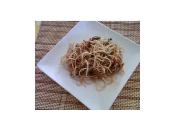 Chao min de frango à minha moda