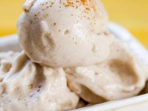 Gelado light de banana