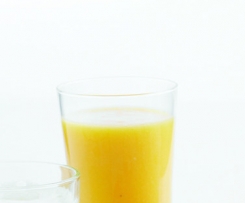 Néctar de manga laranja