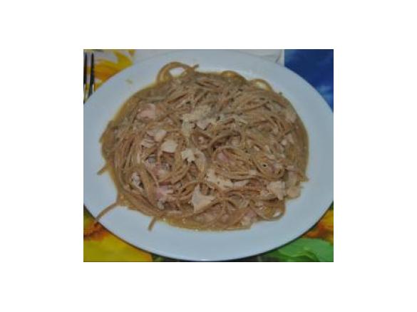 Esparguete à carbonara