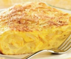 Variante Tortilla Espanhola de Batata