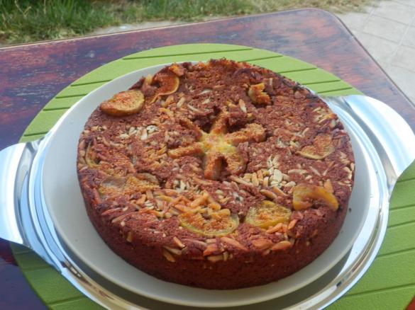 Bolo de Amêndoa e Figo (Gluten Free)