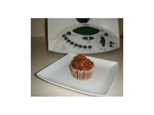 cupcakes de chocolate adaptados à Bimby