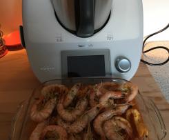 Caldeirada de Lulas e Camarao