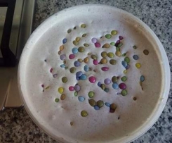 Gelado cremoso 3 bolachas e Smarties