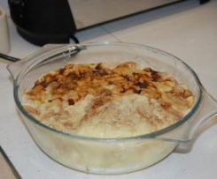 Pudim com bolacha maria