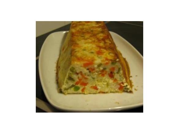 Pudim de Ervilhas e Cenouras